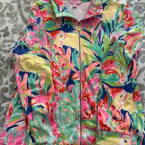 Lilly Pulitzer Zip Up Jacket